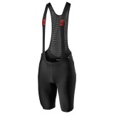 Fahrradhosen Herren CASTELLI kurze Trägerhose Premio Black schwarz