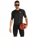 Fahrradhosen + Trikot CASTELLI Set (2 Teile) Superleggera 2 schwarz