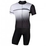 Fahrradhosen + Trikot PEARL IZUMI Set (2 Teile) Select LTD weiß schwarz