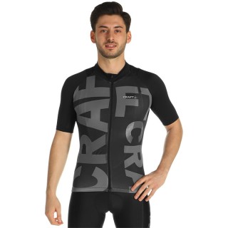 Radtrikot Herren CRAFT Kurzarmtrikot Endurance schwarz