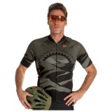 Radtrikot Herren PEARL IZUMI Kurzarmtrikot LTD olive schwarz