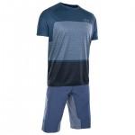 Radtrikot + Hosen ION Set (2 Teile)Traze AMP X blau