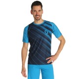 Radtrikots Herren SCOTT Bikeshirt Trail Vertic blau