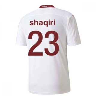 2020-2021 Schweiz Auswärts Puma Fußballtrikot (SHAQIRI 23) Niedriger Preis